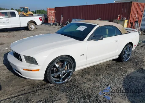 2006 Ford Mustang Gt из США, поврежденный, VIN 1ZVFT85H065214185